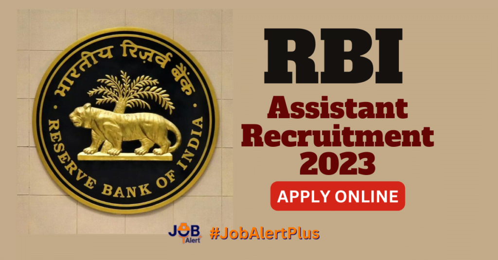 RBI Assistant Recruitment 2023
