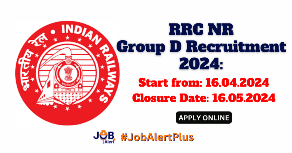RRC NR 
Group D Recruitment 2024: